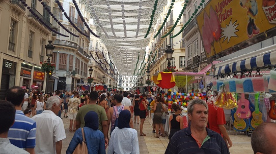 La fiesta de Verano a Malaga