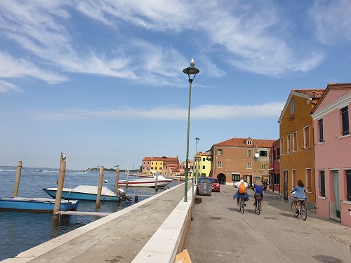 Pellestrina in bicicletta
