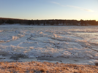 Rovaniemi fiume Kemijoki 