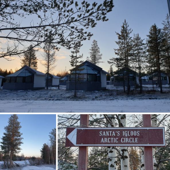 Santa's igloos Circolo polare artico