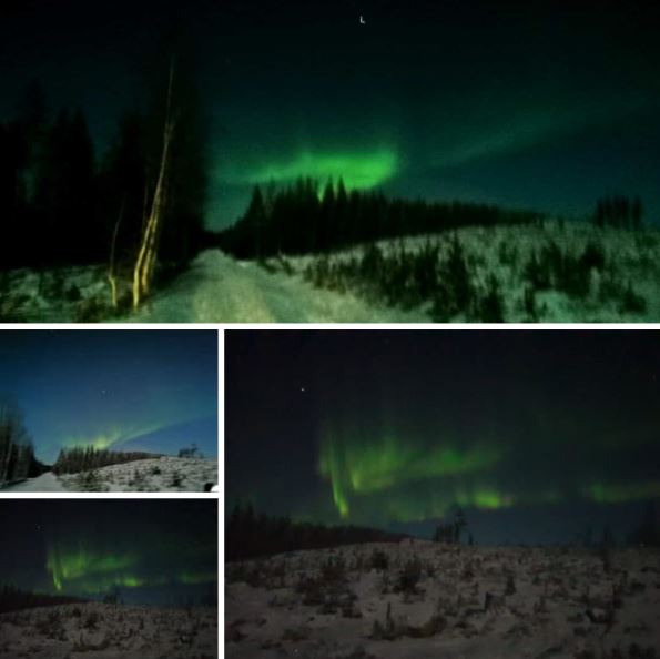 Rovaniemi - l'aurora boreale