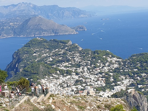 Anacapri, dalla seggiovia per il Monte Solaro