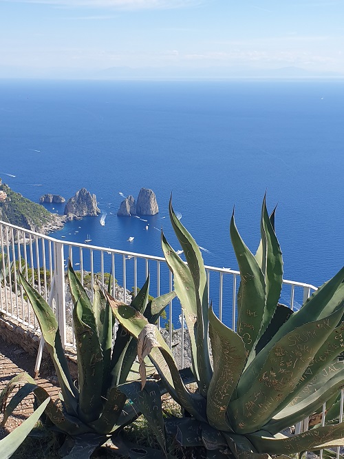 Dalla terrazza del Monte Solaro