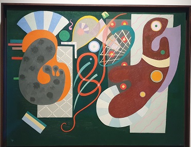 Kandinsky Le Noeud Rouge - L'occhio in gioco