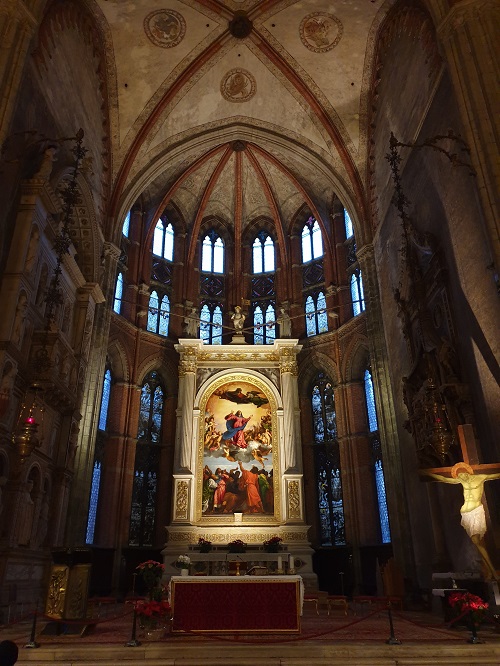 Pala di Tiziano - Chiesa dei Frari Venezia