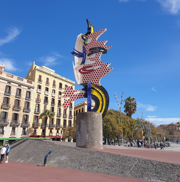 Cap de Barcelona - Roy Lichtenstein - BARCELLONA