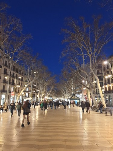 LA RAMBLA BARCELLONA