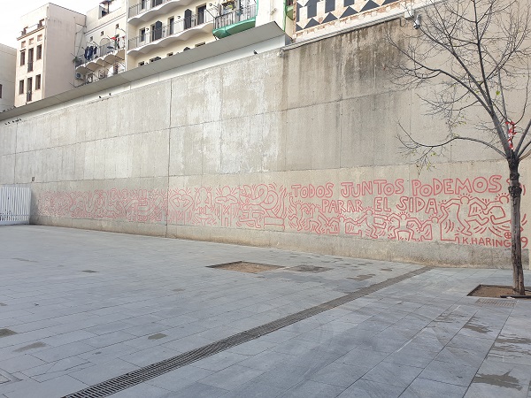 MURALES DEL SIDA KEITH HARING MACBA RAVAL